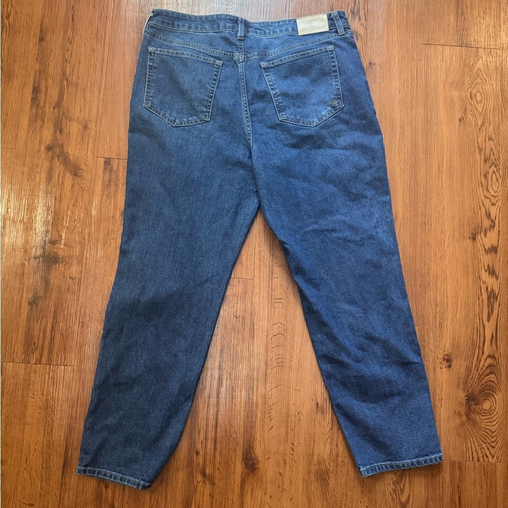 Seven7 Ladies Deep Blue Straight Jeans - Picture 2 of 4